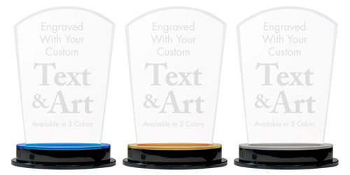 3 Colors of Arch Acrylic Awards