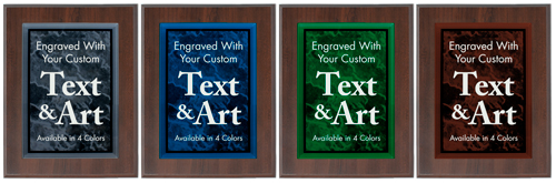 4 Colors of Acrylic Plaques