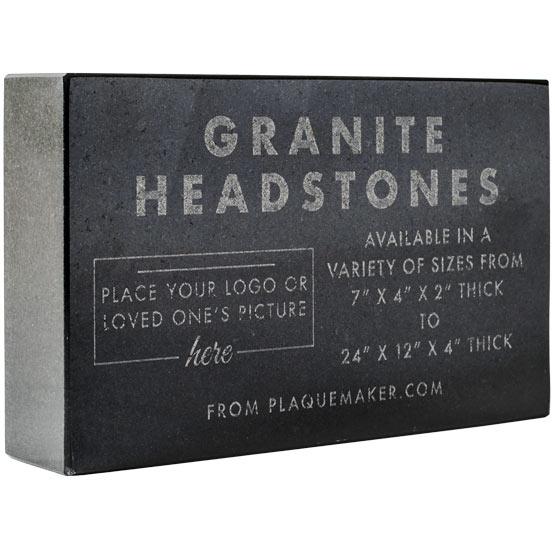 Is it possible to engrave in white on granite?