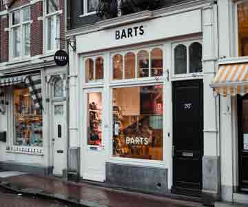 Exterior view of BARTS retail store