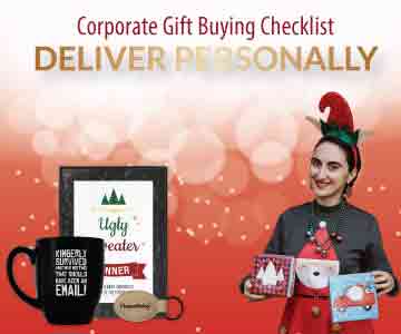 Corporate Gift Buying Deliver Personally