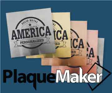 PlaqueMaker's Metal signs
