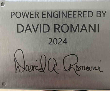 Customer Image Review for 4” x 3” Stainless Steel Sign