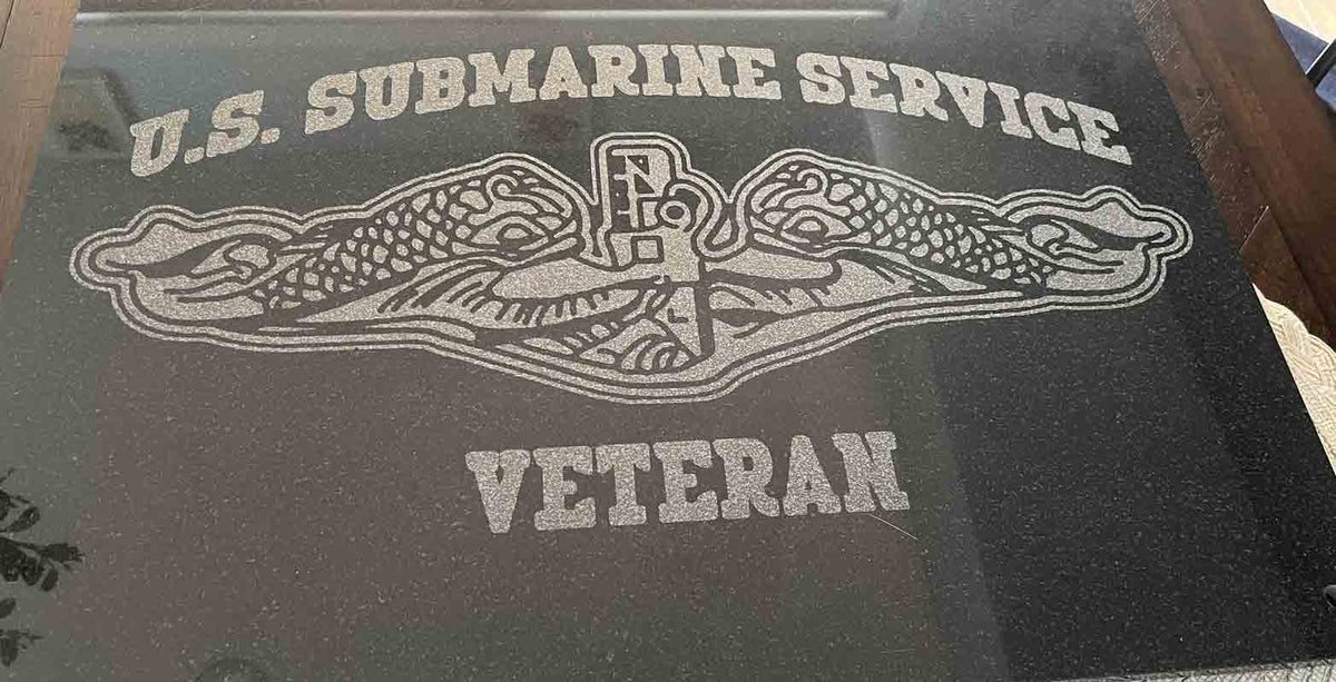 Customer Image Review for 24” x 18” Granite Plaque