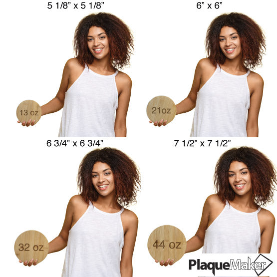 Size Guide With Happy Woman Holding Four Sizes Of Glass Baking Dish With Bamboo Lids Showing Measurements