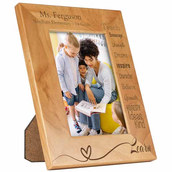 Teacher Gift - Great Teacher Frame | PlaqueMaker.com