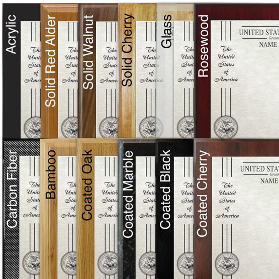 Comparison of board options with stainless steel metal