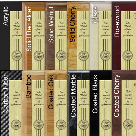 Comparison of board options with brass metal