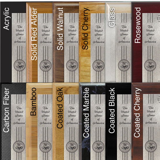 Comparison of board options with titanium steel metal