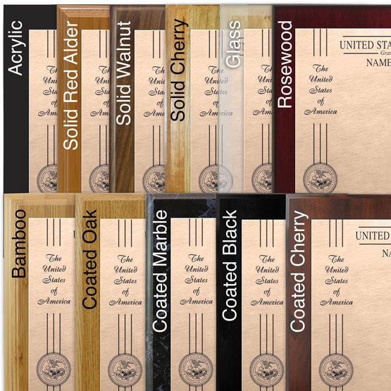 Comparison of board options with copper metal