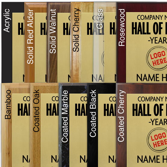 Custom Wall of Fame Plaque - Sublimated Plaque, Full Color Aluminum