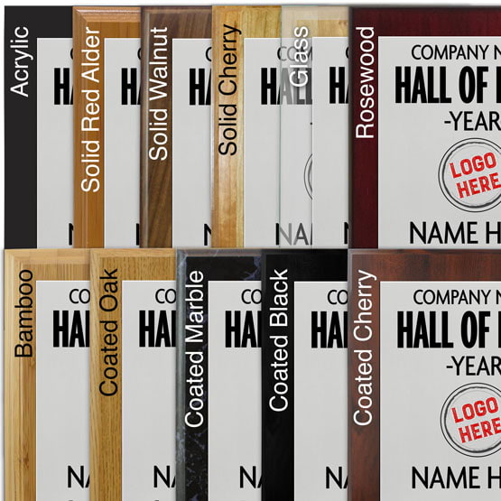 Custom Wall of Fame Plaque - Sublimated Plaque, Full Color Aluminum
