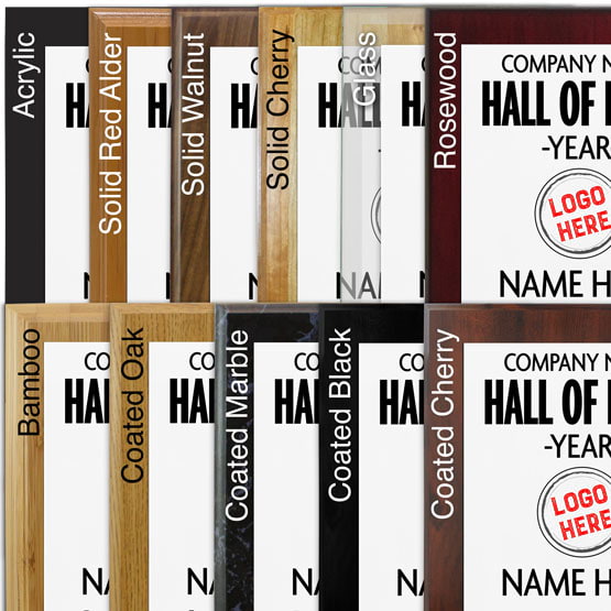 Custom Wall of Fame Plaque - Sublimated Plaque, Full Color Aluminum