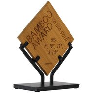 Custom Bamboo Award w/ Iron Stand