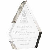 Custom Crystal Pinnacle Awards