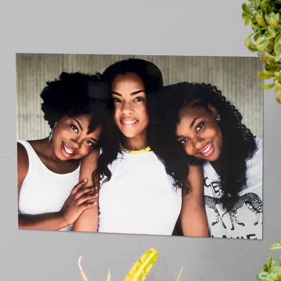 Custom Metal Photo Print on Wall