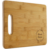 Custom Blessed Mother Cutting Board