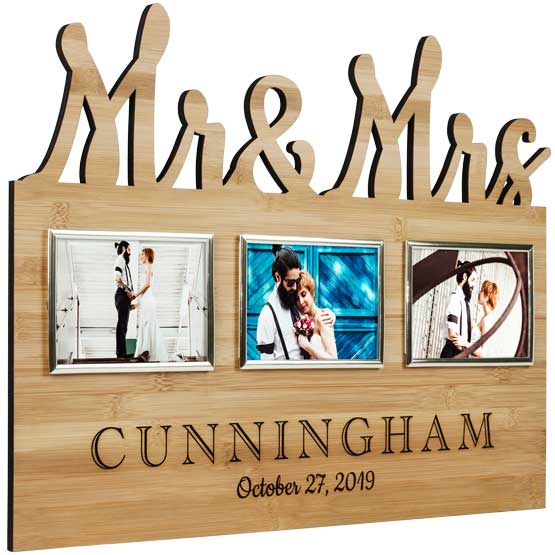 Custom Mr. & Mrs. Wedding Frame