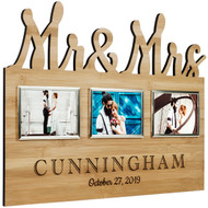 Custom Mr. & Mrs. Wedding Frame
