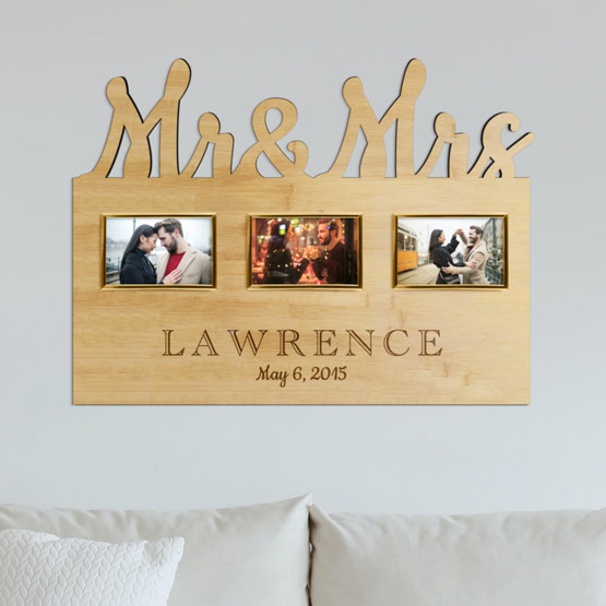 Mr. & Mrs. Wedding Frame and Couch