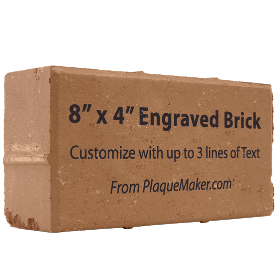 Custom Engraved Brick Pavers