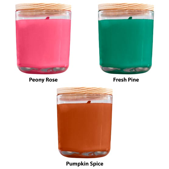 Candle in Glass Jar Scents 2