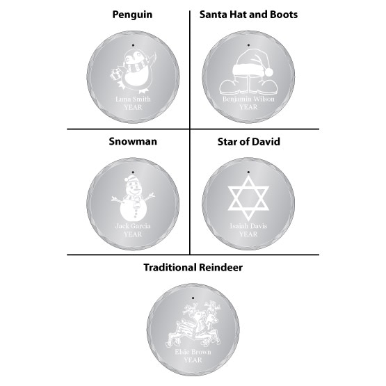 Select Your Design Ornament Layout