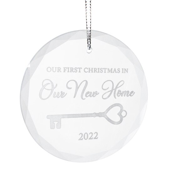 Custom Our First Christmas Ornament