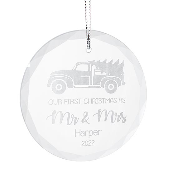 Custom Xmas Tree Truck Ornament