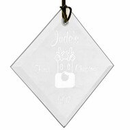 Custom Crystal Diamond Ornament