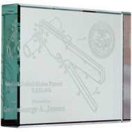 Custom Crystal Patent Paperweights