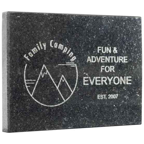 Custom Engraved Granite Paperweight