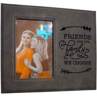 Custom Gray Message Picture Frame