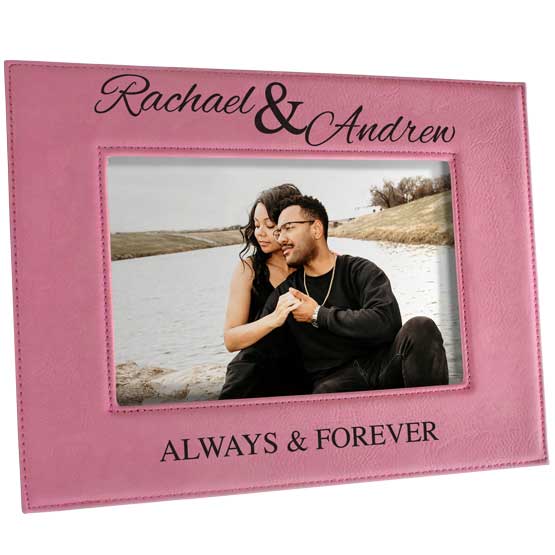 Custom Always & Forever Pink Frame