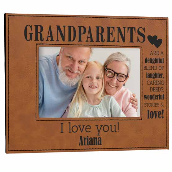 Custom Grandparents Rawhide Frame