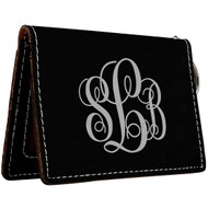 Custom Black with Silver Wallet