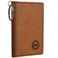 Custom Rawhide Leather Wallet