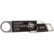Custom Black Keychain & Opener