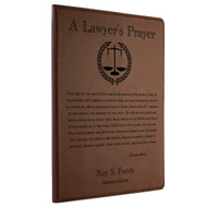 Custom Lawyer Prayer Dark Notebook