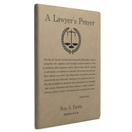 Custom Lawyer Prayer Light Notebook