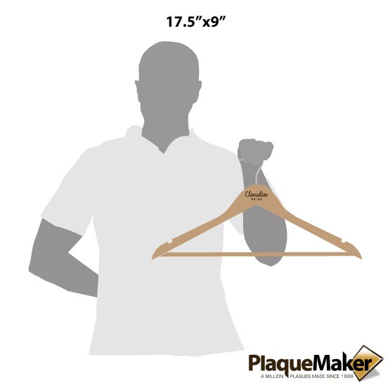 Maple Clothes Hanger Size Guide