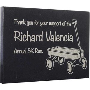 Custom Engraved Marble Paperweight