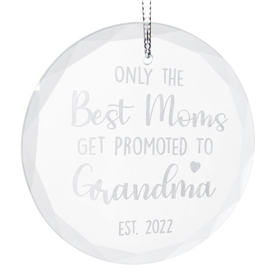 Custom New Grandparents Ornament