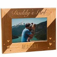 Custom Daddy's Girl Red Alder Frame