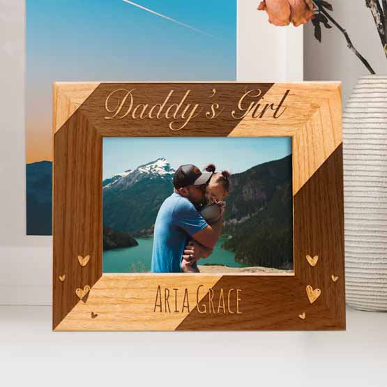 Daddy's Girl Red Alder Frame & Desk