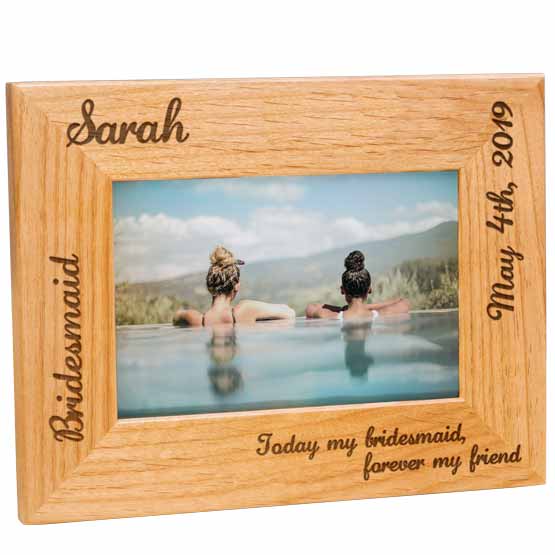 Maid of Honor/Bridesmaid Frame