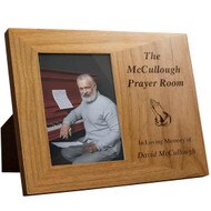 Custom Dedication Red Alder Frame