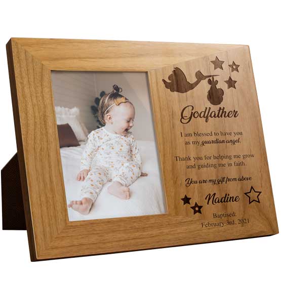 Custom Godparent Red Alder Frame