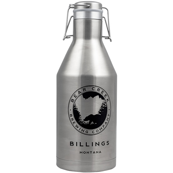 Custom 64oz Stainless Steel Growler