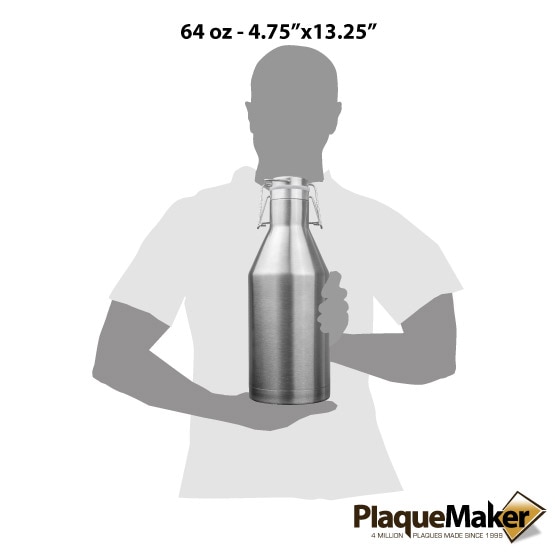 Stainless Steel Growler Size Chart